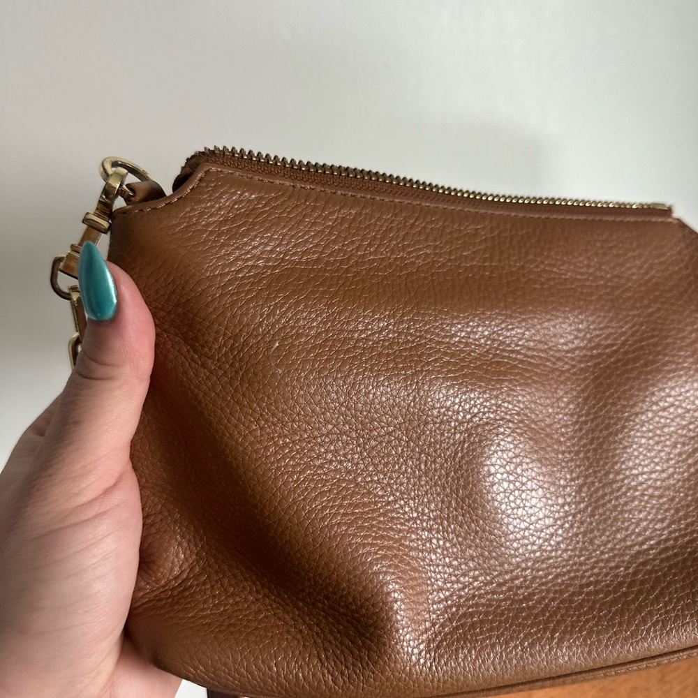 Tory Burch pebbled Leather Robinson Crossbody Bag - Picture 10 of 10